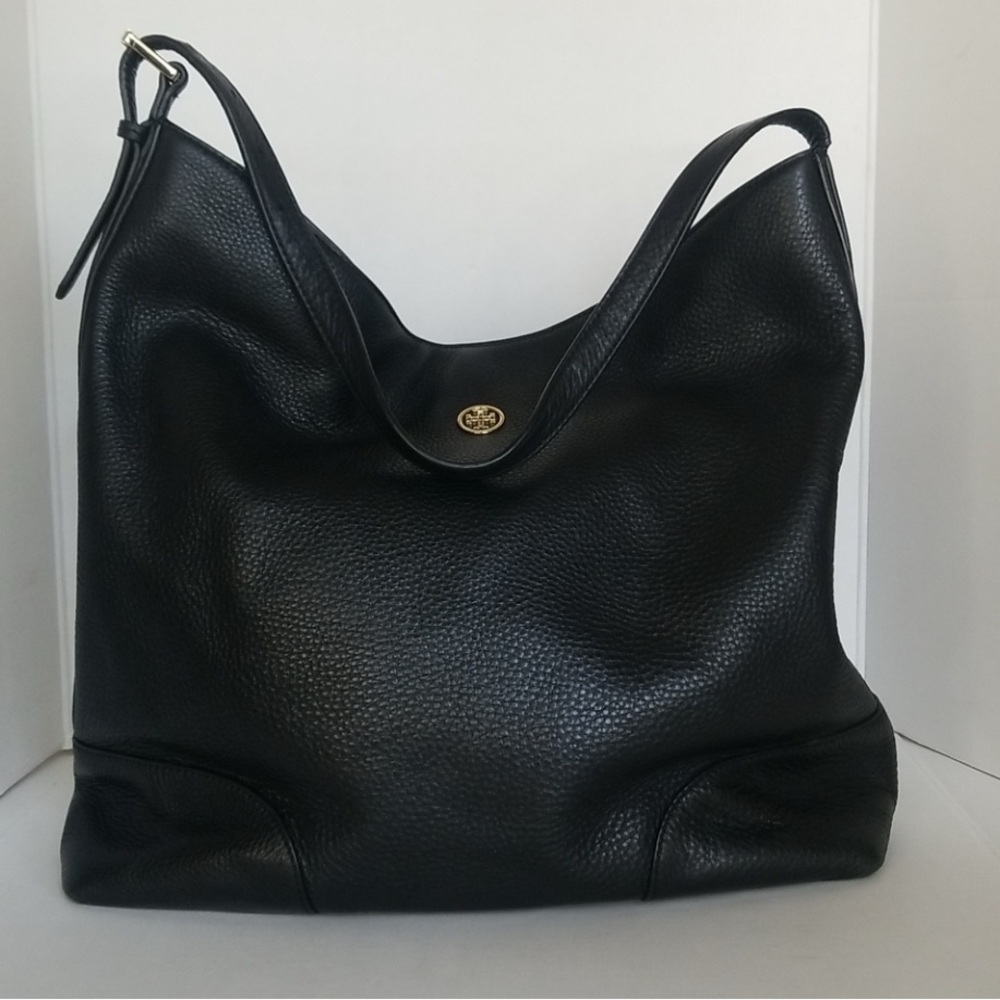 Tory Burch Black Leather Shoulder Bag